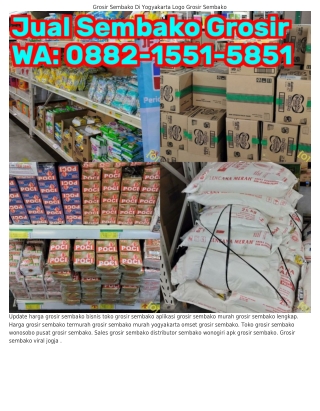 Ô882–l55l–585l (WA) Bisnis Grosir Sembako Online Analisa Usaha Grosir Sembako