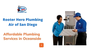 Affordable Plumbing Services in Oceanside