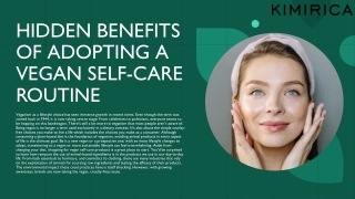 HIDDEN BENEFITS OF ADOPTING A VEGAN SELF-CARE ROUTINE_