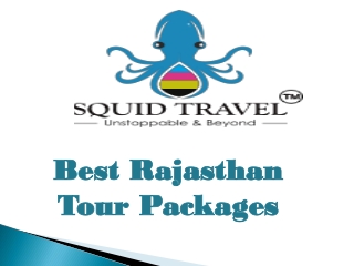 Best Rajasthan Tour Packages