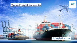 Miami Freight Forwarder