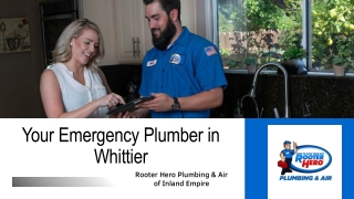 Rooter Hero Plumbing & Air of Inland Empire Your Emergency Plumber in Whittier