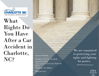 What Rights Do You Have After a Car Accident in Charlotte, NC ?