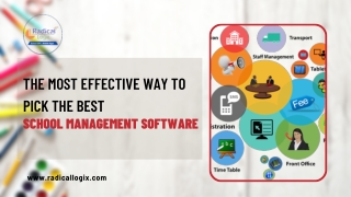 Most Effective Ways To Pick The Best School Management Software