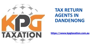 Tax Return Agents in Dandenong