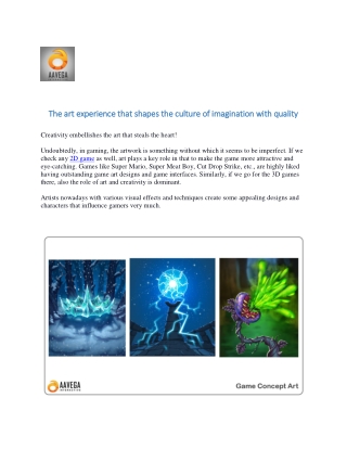 The art experience that shapes the culture of imagination with quality pdf