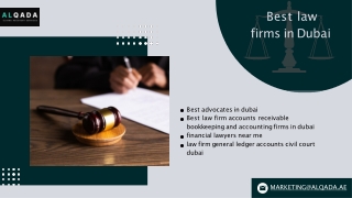 Best law firms in dubai |Best advocates in dubai |