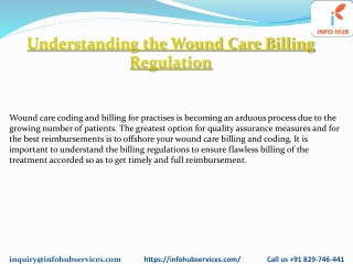 Understanding the Wound Care Billing Regulation