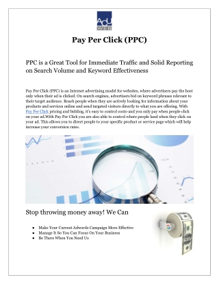 Pay Per Click (PPC)