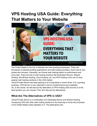 VPS Hosting USA Guide_ Everything That Matters to Your Business