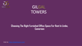 The Right Furnished Office Space For Rent In Limbe, Cameroon