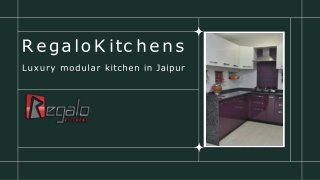 Luxury modular kitchen in Jaipur