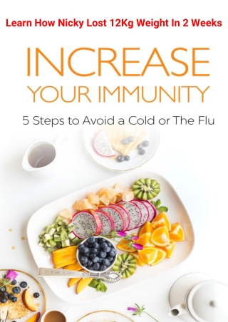 Increase Your Immunity