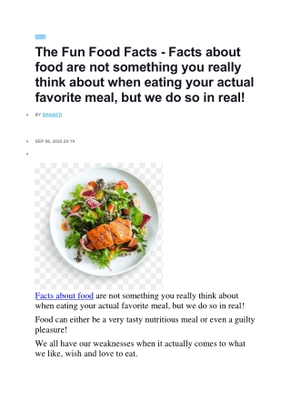 fact food