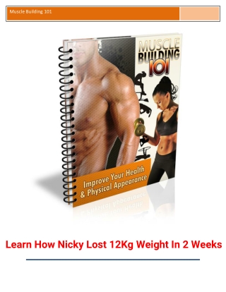 Muscle Building 101