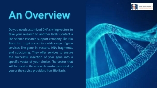 Get Customized DNA Cloning Vector for Research