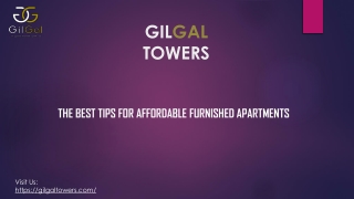 Best Tips for Affordable Furnished Apartments