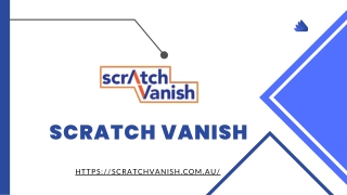 Mobile Scratch Repair Sydney | Scratchvanish.com.au