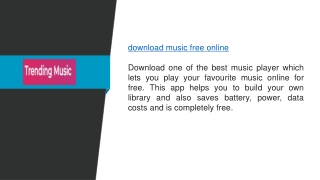 Download Music Free Online  Trending.fm;;;;;