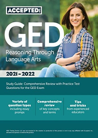 download GED Reasoning Through Language Arts Study Guide: Comprehensive Review w