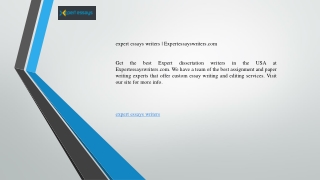 expert essays writers   Expertessayswriters.com