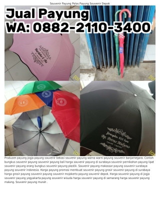 0882•2110•3ㄐ00 (WA) Harga Souvenir Payung Jogja Payung Unik Jogja