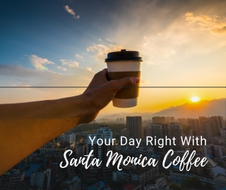 give yourself a boost of energy with santa monica coffee and breakfast