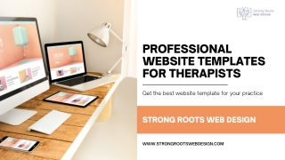 Professional Website Templates for Therapists - Strong Roots Web Design