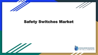 Safety Switches Market size worth US$3.062 billion by 2027