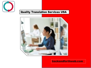 Quality Translation Services USA
