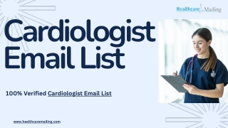 Cardiologist Email List