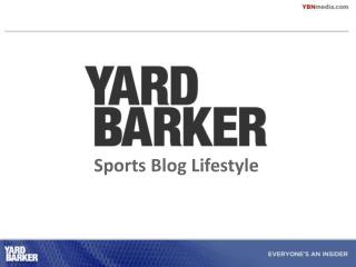 Sports Blog Lifestyle