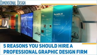 5 Reasons You Should Hire a Professional Graphic Design Firm