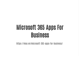 microsoft-365-apps-for business