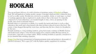 Hookah
