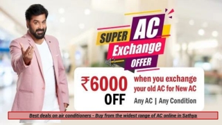 Best deals on air conditioners - Buy from the widest range of AC online in Sathya