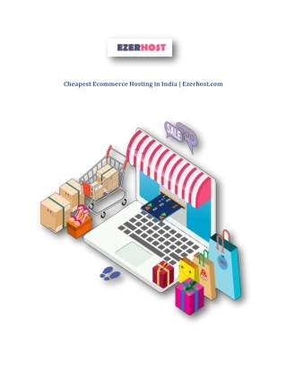 Cheapest Ecommerce Hosting in India | Ezerhost.com