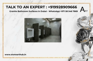 Granite Bathroom Surfaces in Dubai - WhatsApp  971 58 546 7869