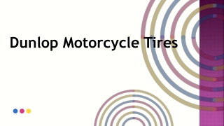 Dunlop Motorcycle Tires