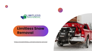 Commercial Ice Control | Snowlimitless.com