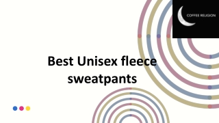 Best Unisex fleece sweatpants