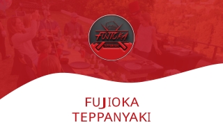 Los Angeles catering company At Fujioka Teppanyaki