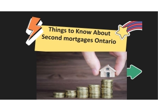 Things to Know About Second mortgages Ontario
