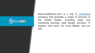 It Consulting  Advancedtechco.com