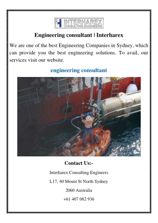 Engineering consultant | Interharex