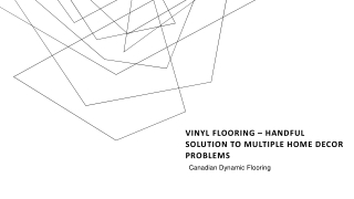 Vinyl Tiles – Handful Solution to Multiple Home Decor Problems