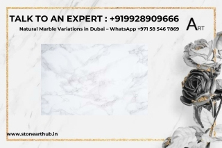 Natural Marble Variations in Dubai – WhatsApp  971 58 546 7869