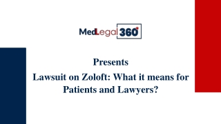 The Relationship between Birth Defect and Lawsuit on Zoloft