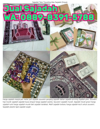 ౦889~839I~5ᜪ88 (WA) Sajadah Bordir Harga Sajadah Meteran