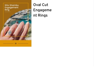 Oval Cut Engagement Rings